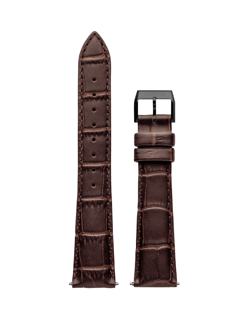 20mm Alligator Brown